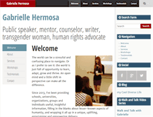 Tablet Screenshot of gabriellehermosa.com